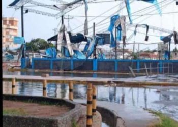 Zulia: Vientos huracanados en La Cañada de Urdaneta arrojaron daños cuantiosos (+ Video)