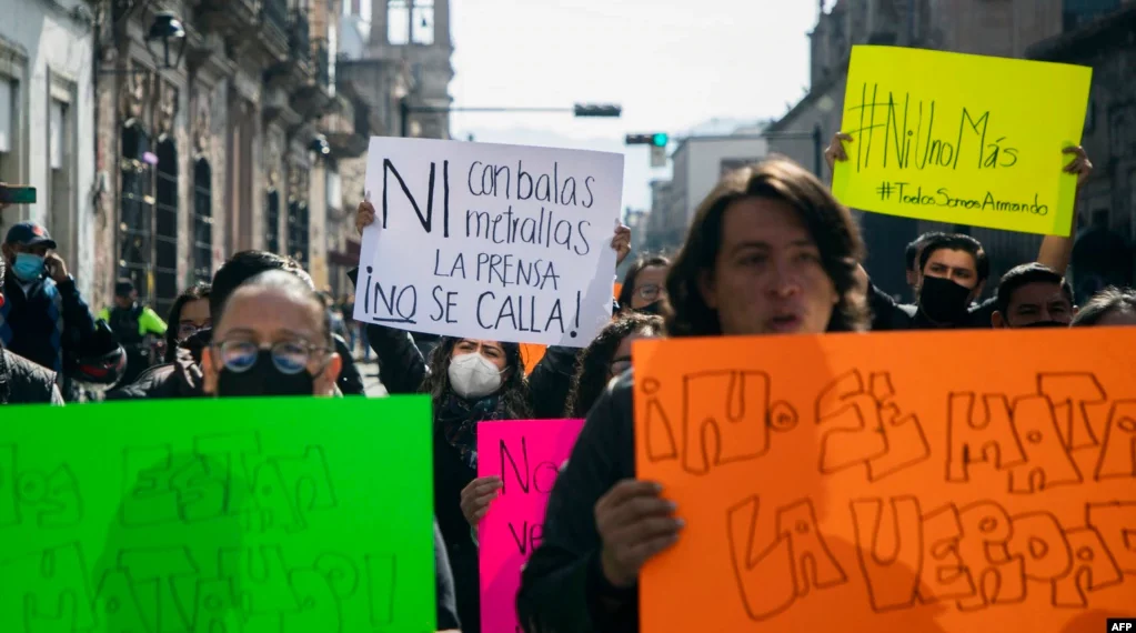 Asesinan a periodista en centro de México, van 13 en 2022