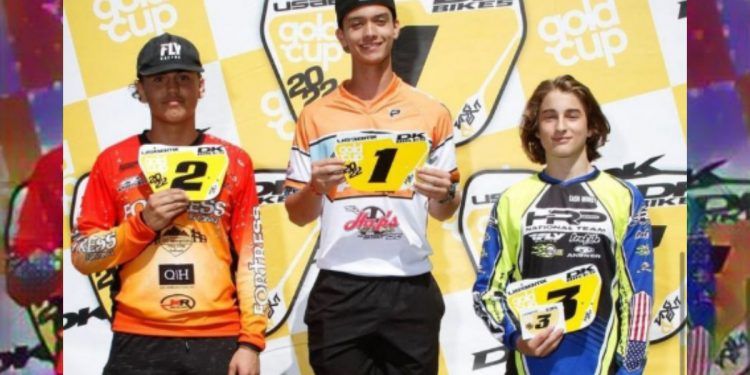 Bicicrossista venezolano Juan Miguel Suárez arrasó con dos categorías de la Gold Cup 2022 en Estados Unidos