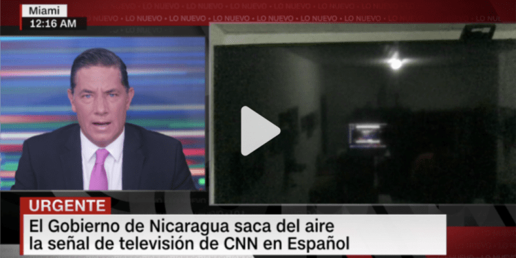 Gobierno de Daniel Ortega saca del aire señal de CNN en Español en Nicaragua (+ Video)