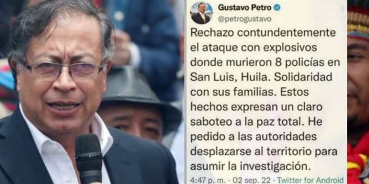 Colombia: mueren ocho policías en atentado con explosivos en Huila