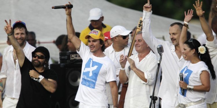 Juanes cancela concierto en Venezuela