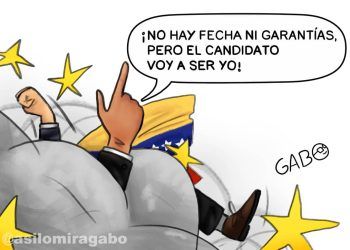 La Caricatura de Así Lo Mira Gabo de esta semana: …Pero el Candidato Voy a Ser Yo!
