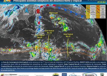 Venezuela: Onda tropical 47, será de «bastante intensidad» (+ Video)