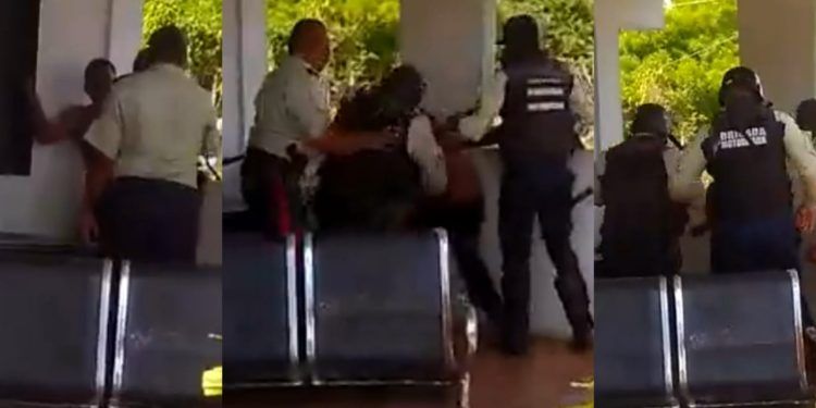 Anzoátegui: Cuatro policías golpearon salvajemente a un ciudadano (+ Video)