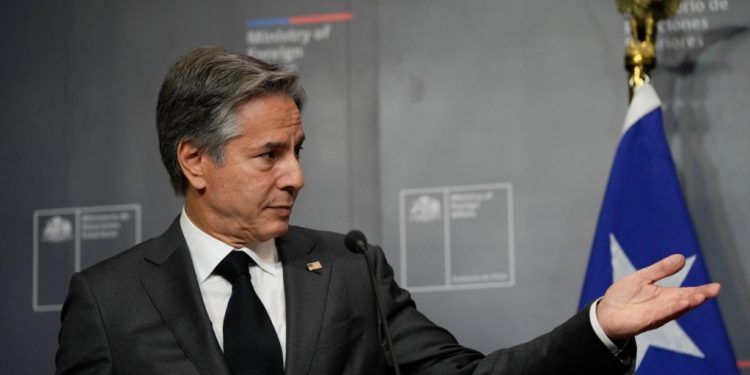 Perú: Antony  Blinken llegó para participar en Asamblea General de la OEA