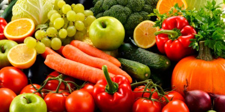 Frutas y vegetales