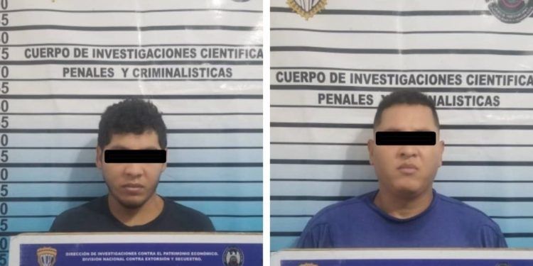 Puerto Cabello: CICPC captura a dos presuntos integrantes de la banda criminal «Tren de Aragua»