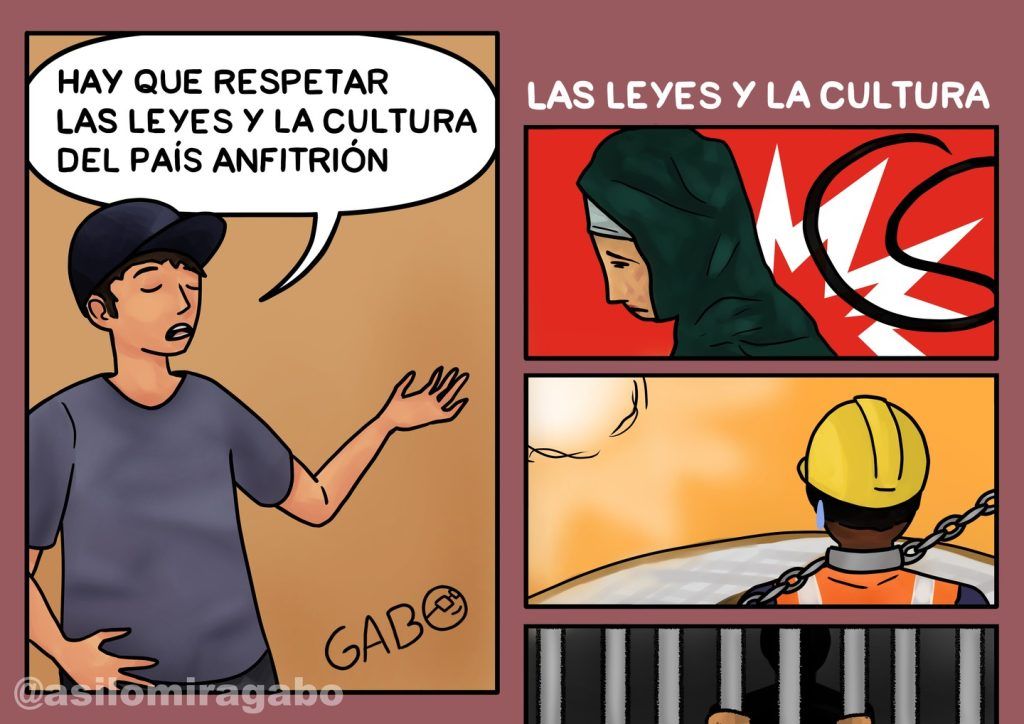 Así Lo Mira Gabo-Caricatura del 18 de Noviembre Mundial Qatar 2022