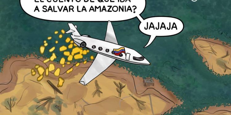 La Caricatura de Así Lo Mira Gabo de esta semana: La Amazonia