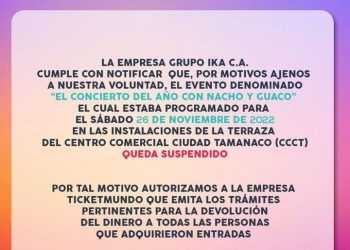 Suspendido «El concierto de Nacho y Guaco» en el CCCT