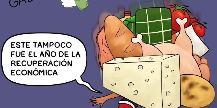 Caricatura Así Lo Mira Gabo de esta semana, tampobo fue el año de la recuperación económica