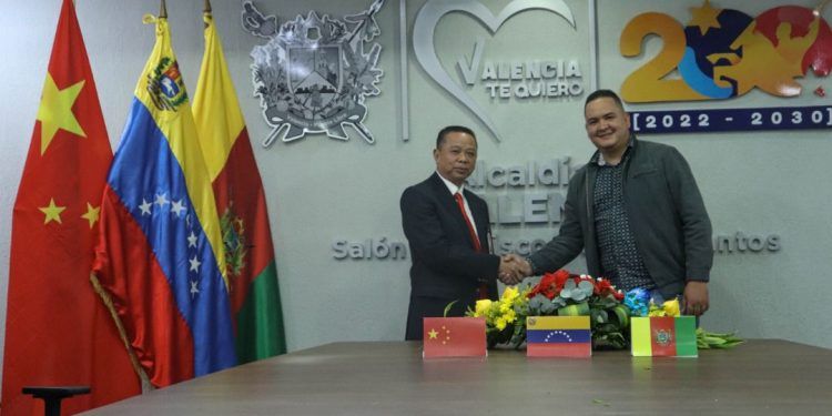 Carabobo: Alcaldía de Valencia firmó acuerdo de cooperación con la ciudad de Jiangmen en China