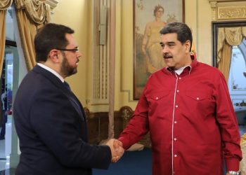 Antonio Ecarri planteó en Miraflores Plan Alimentario, respetar fecha de elecciones y devolver a Venezuela a la OEI