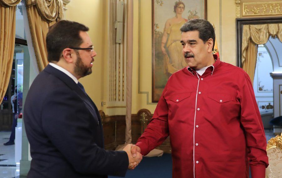 Antonio Ecarri planteó en Miraflores Plan Alimentario, respetar fecha de elecciones y devolver a Venezuela a la OEI