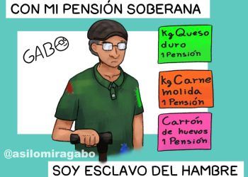 La Caricatura de Así Lo Mira Gabo de esta semana: Con Mi Pensión Soberana