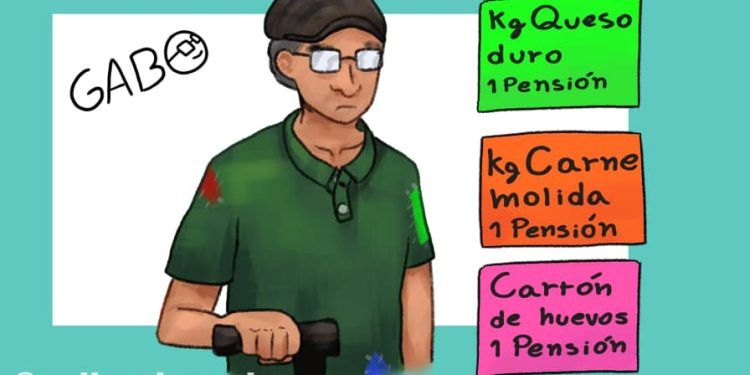La Caricatura de Así Lo Mira Gabo de esta semana: Con Mi Pensión Soberana
