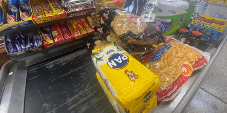 Productos de la canasta básica en Venezuela.