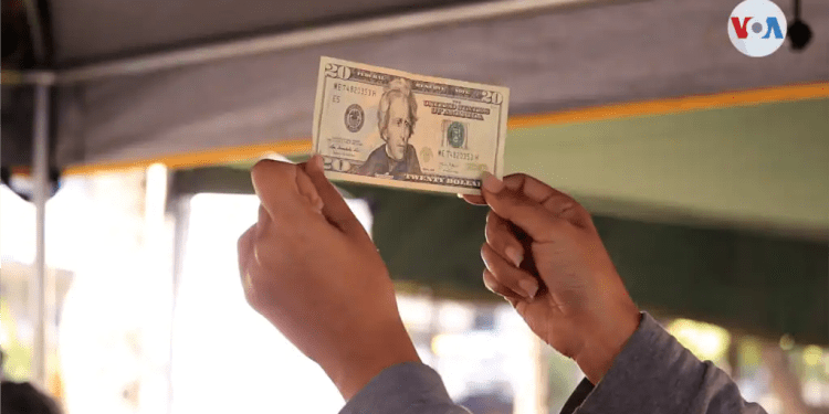 El dólar está primando sobre el bolívar en las ventas de comerciantes en Venezuela .
