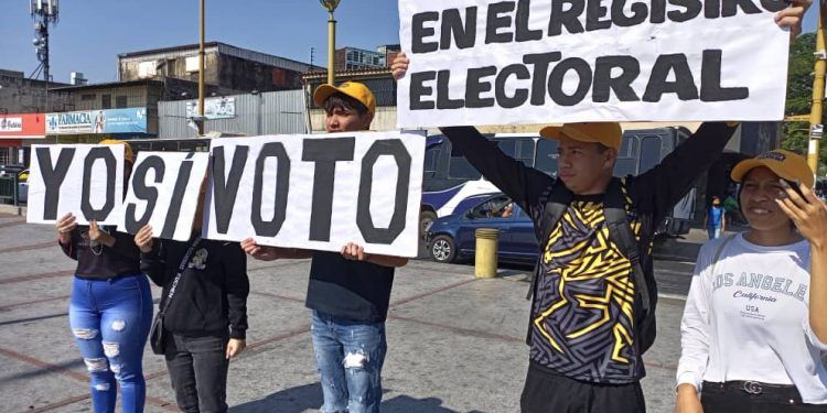 Carabobo: Juventud Primero Justicia Valencia exige al CNE que habilite puntos moviles de inscripción en el registro electoral