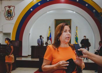 ARCHIVO- legisladora del estado Bolívar, Zaida Vahlis.