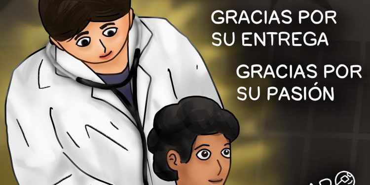La Caricatura de Así Lo Mira Gabo de esta semana: !Felíz Día Del Médico!…