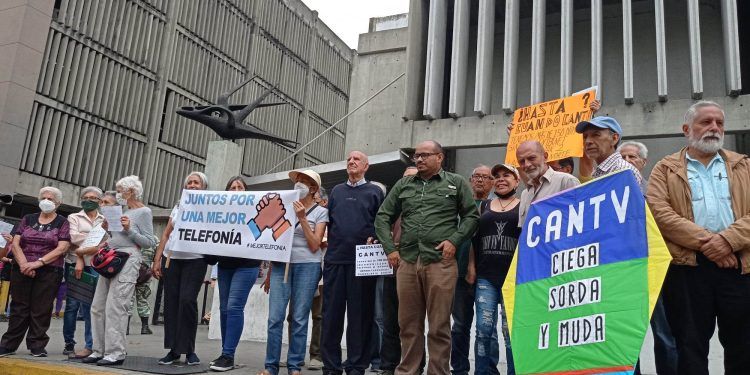 Caracas: Vecinos tomaron CANTV en protesta tras meses sin internet a pesar de pagar tarifas dolarizadas