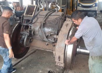 Lara: Trabajadores del IFE repotencian material rodante ferroviario en tramo Barquisimeto