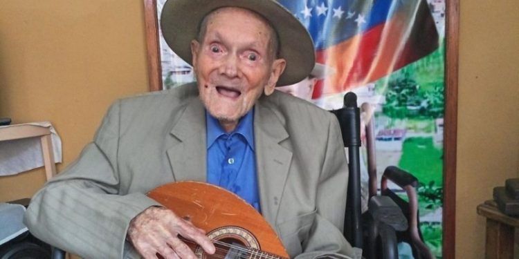 Juan Vicente Pérez Mora el tachirense de 114 años, celebró su cumpleaños siendo el más longevo del mundo