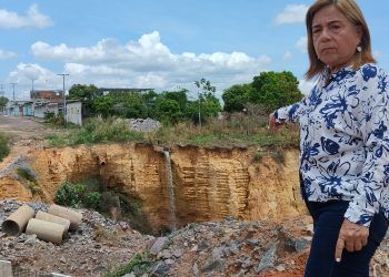 Bolívar: Cárcavas ponen en riesgo a familias en Caroní denuncia Zaida Vahlis