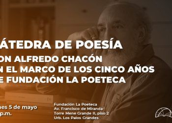 Fundación La Poeteca celebra sus cinco años con una Cátedra de Poesía