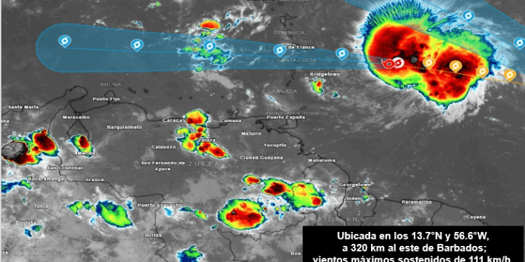 Venezuela en alerta tras el paso de la Tormenta tropical Bret