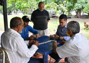 Carabobo: Alcalde León Jurado celebró el Día del Padre con los adultos mayores de San Diego