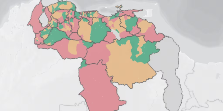 Venezuela: Estudio revela que el 21 % de la población vive en zona con insuficiente acceso a información local
