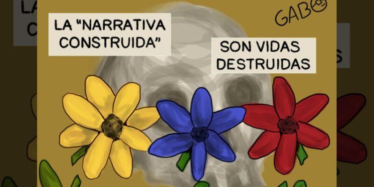 La Caricatura de Así Lo Mira Gabo de esta semana: «La narrativa construida»…
