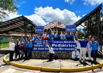 ”Hospitalito” de San Diego celebró 23 años de fundación realizando una arborización