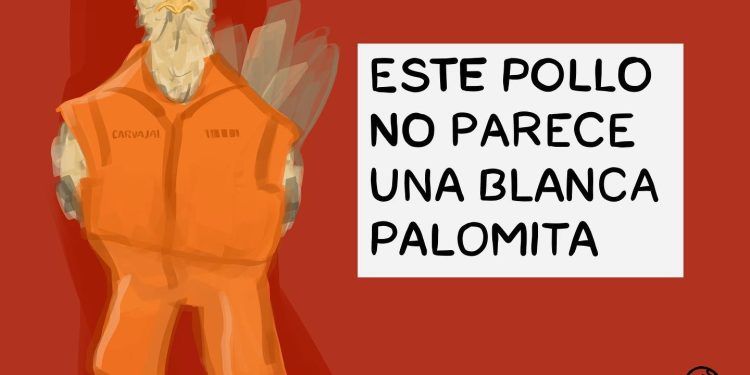 La Caricatura de Así Lo Mira Gabo de esta semana: «Este Pollo No Parece Una Blanca Palomita»…