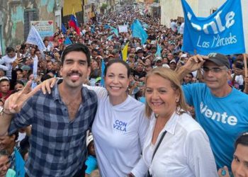 Guárico: «la violencia es lo único que le queda al que se sabe derrotado» expresó María Corina Machado (+ Video)