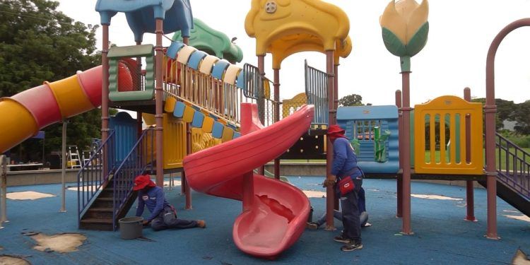 Carabobo: Alcaldía de San Diego inició acondicionamiento del Parque Municipal Tulipán
