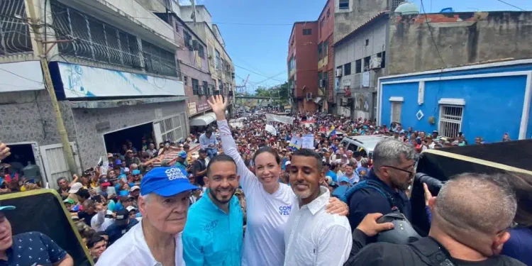 María Corina Machado responsabilizó al chavismo por conato de violencia en evento de campaña en La Guaira