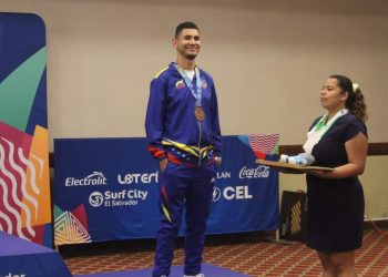 Samid Escalona: bronce en los XXIV Juegos Deportivos Centroamericanos y del Caribe San Salvador 2023