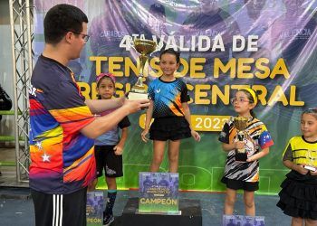 Alcalde de Valencia clausuró con éxito la 4ta válida de Tenis de Mesa SUB-7 Región Central