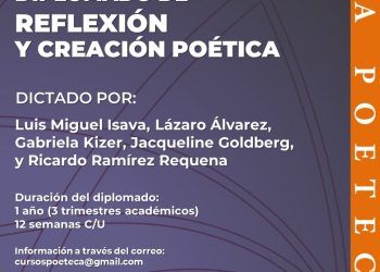 Fundación La Poeteca convoca a tercera edición de sus diplomados 