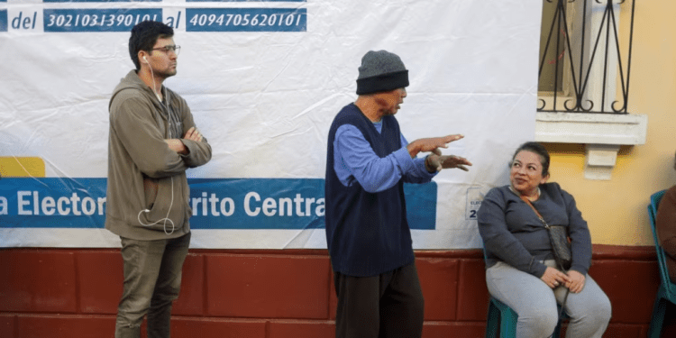 Presidential run-off election in Guatemala