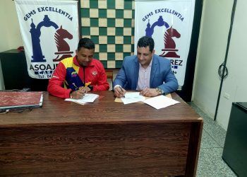 Universidad Deportiva del Sur y la Asociación de Ajedrez del Estado Carabobo firmaron convenio estratégico