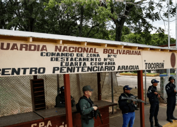 Venezuela's government shows Aragua jail after taking it over, in Tocoron