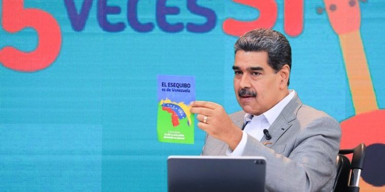 Maduro llamó a participar masivamente en el simulacro electoral del Consultivo por el Esequibo