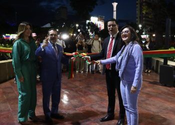 Carabobo: rehabilitada la Plaza Bolívar de Valencia por la alcaldía de Valencia