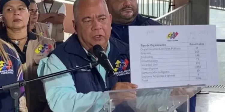 Elvis Amoroso: Referéndum Consultivo sobre el Esequibo tendrá la participación de más de 786 mil organizaciones (+Video)