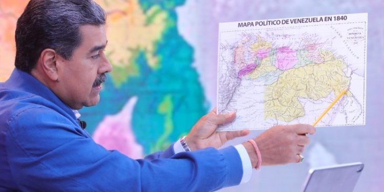 Maduro pidió a dirigentes del partido PPT a defender la Guayana Esequiba